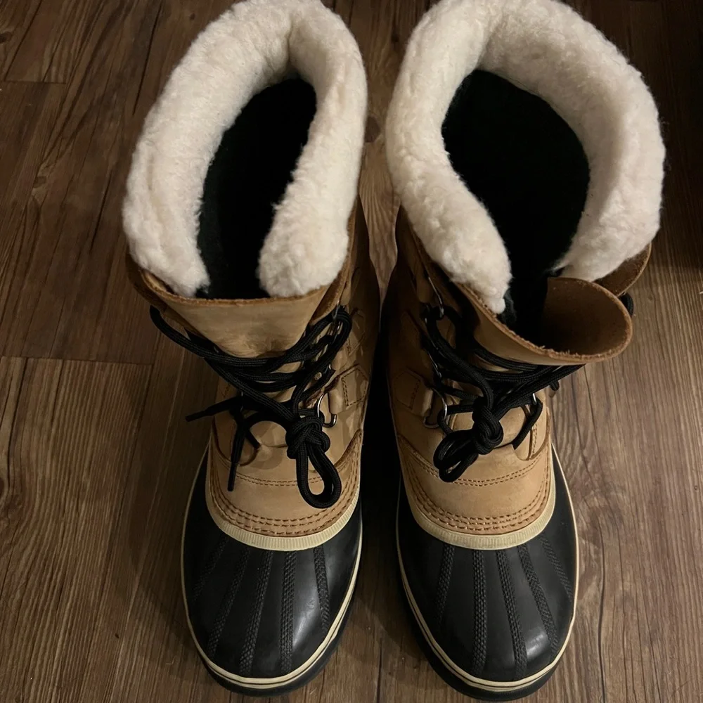 Sorel Caribou Boots Women’s 9 - Picture 2 of 5